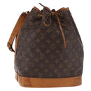 LOUIS VUITTON Monogram Noe Shoulder Bag M42224 LV Auth 188836-1