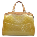 LOUIS VUITTON Monogram Vernis Blair GM Bag 2way Beige Poodle M91754 Auth 188838-13