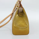 LOUIS VUITTON Monogram Vernis Blair GM Bag 2way Beige Poodle M91754 Auth 188838-4