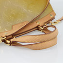 LOUIS VUITTON Monogram Vernis Blair GM Bag 2way Beige Poodle M91754 Auth 188838-7