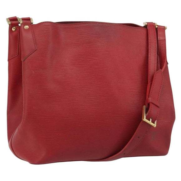 LOUIS VUITTON Epi Mandala MM Shoulder Bag Red M5889E LV Auth 188841