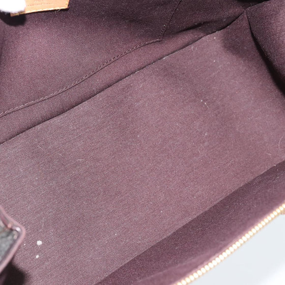 LOUIS VUITTON Monogram Vernis Rosewood Avenue Bag Amarante M93510 Auth 188850