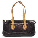 LOUIS VUITTON Monogram Vernis Rosewood Avenue Bag Amarante M93510 Auth 188850-13