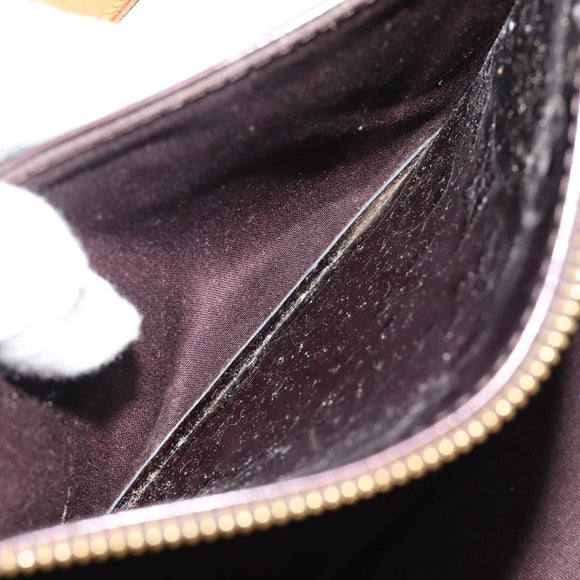 LOUIS VUITTON Monogram Vernis Rosewood Avenue Bag Amarante M93510 Auth 188850