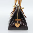 LOUIS VUITTON Monogram Vernis Rosewood Avenue Bag Amarante M93510 Auth 188850-4