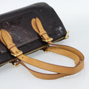 LOUIS VUITTON Monogram Vernis Rosewood Avenue Bag Amarante M93510 Auth 188850-7