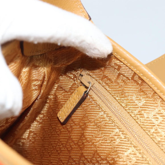 GUCCI Bamboo Shoulder Bag Suede Brown Gold Auth 188854V