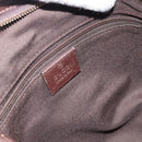 GUCCI GG Canvas Abbey Shoulder Bag Beige Gold 130737 Auth 188855V-18