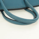 HERMES Birkin 35 Hand Bag Taurillon Leather Light Blue Silver Auth 188857SM-8