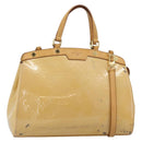 LOUIS VUITTON Vernis Blair MM Hand Bag 2way Rose Flow Lantern M91621 Auth 188859-1