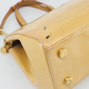 LOUIS VUITTON Vernis Blair MM Hand Bag 2way Rose Flow Lantern M91621 Auth 188859-17