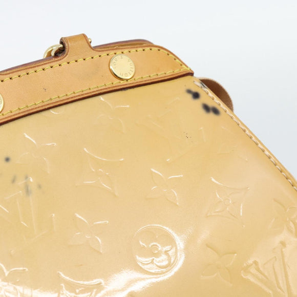 LOUIS VUITTON Vernis Blair MM Hand Bag 2way Rose Flow Lantern M91621 Auth 188859