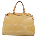 LOUIS VUITTON Vernis Blair MM Hand Bag 2way Rose Flow Lantern M91621 Auth 188859-13