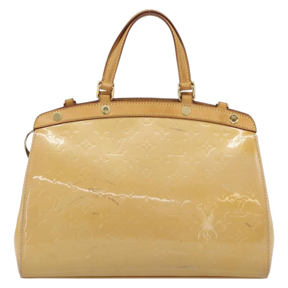 LOUIS VUITTON Vernis Blair MM Hand Bag 2way Rose Flow Lantern M91621 Auth 188859