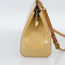 LOUIS VUITTON Vernis Blair MM Hand Bag 2way Rose Flow Lantern M91621 Auth 188859-3