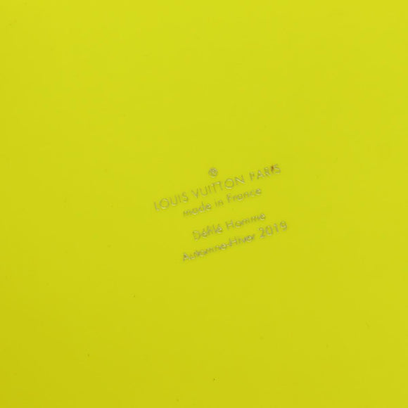 LOUIS VUITTON See Through Keepall Bandouliere 50 Bag Yellow M55380 Auth 188862SAM