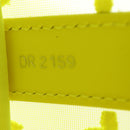 LOUIS VUITTON See Through Keepall Bandouliere 50 Bag Yellow M55380 Auth 188862SAM-11