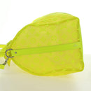 LOUIS VUITTON See Through Keepall Bandouliere 50 Bag Yellow M55380 Auth 188862SAM-3