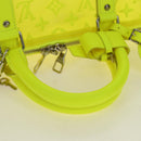 LOUIS VUITTON See Through Keepall Bandouliere 50 Bag Yellow M55380 Auth 188862SAM-8