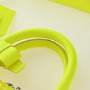 LOUIS VUITTON See Through Keepall Bandouliere 50 Bag Yellow M55380 Auth 188862SAM-18