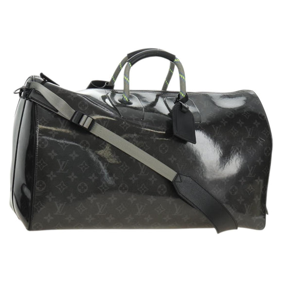 LOUIS VUITTON Eclipse Glaze Keepall Bandouliere 50 Bag M43901 LV Auth 188863SM
