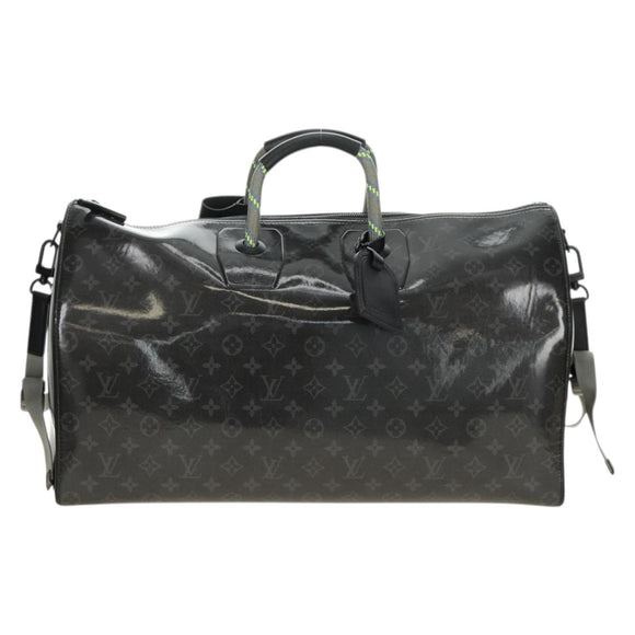 LOUIS VUITTON Eclipse Glaze Keepall Bandouliere 50 Bag M43901 LV Auth 188863SM