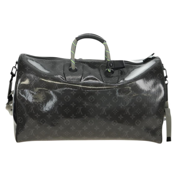 LOUIS VUITTON Eclipse Glaze Keepall Bandouliere 50 Bag M43901 LV Auth 188863SM