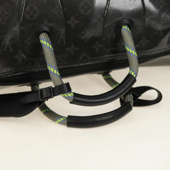 LOUIS VUITTON Eclipse Glaze Keepall Bandouliere 50 Bag M43901 LV Auth 188863SM