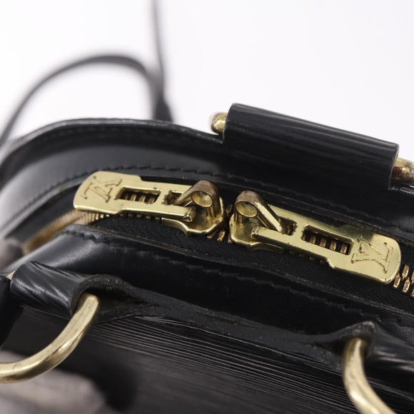 LOUIS VUITTON Epi Mabillon Backpack Black M52232 LV Auth 188865