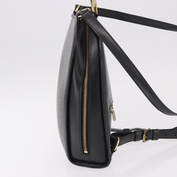 LOUIS VUITTON Epi Mabillon Backpack Black M52232 LV Auth 188865