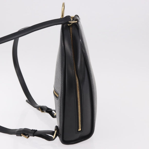 LOUIS VUITTON Epi Mabillon Backpack Black M52232 LV Auth 188865
