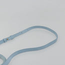 JACQUEMUS Hand Bag Suede 2way Light Blue Gold Auth 188870M-15