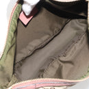 GUCCI GG Canvas Accessory Pouch Beige Gold 224093 Auth 188871V-16