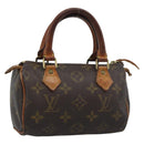 LOUIS VUITTON Monogram Mini Speedy Hand Bag M41534 LV Auth 188873-1