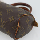 LOUIS VUITTON Monogram Mini Speedy Hand Bag M41534 LV Auth 188873-14