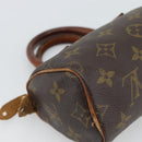 LOUIS VUITTON Monogram Mini Speedy Hand Bag M41534 LV Auth 188873-17