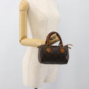 LOUIS VUITTON Monogram Mini Speedy Hand Bag M41534 LV Auth 188873-21