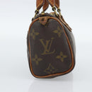 LOUIS VUITTON Monogram Mini Speedy Hand Bag M41534 LV Auth 188873-3
