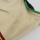 BOTTEGA VENETA Tote Bag Canvas Multicolor Silver Auth 188875A-10