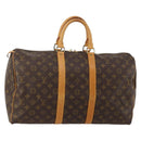 LOUIS VUITTON Monogram Keepall 45 Boston Bag M41428 LV Auth 188877-1