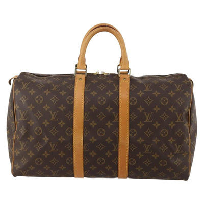 LOUIS VUITTON Monogram Keepall 45 Boston Bag M41428 LV Auth 188877 - 0