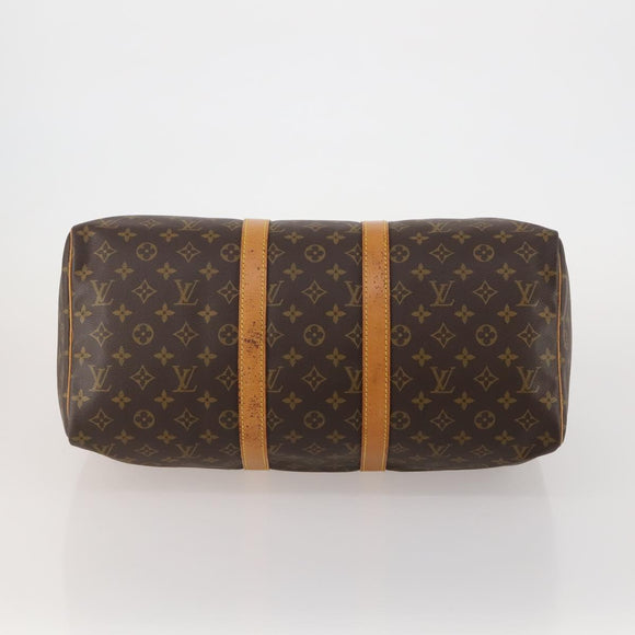 LOUIS VUITTON Monogram Keepall 45 Boston Bag M41428 LV Auth 188877