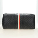 LOUIS VUITTON Monogram Eclipse Keepall Bandouliere 55 Boston Bag LV Auth 188879V-13