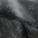 LOUIS VUITTON Monogram Eclipse Keepall Bandouliere 55 Boston Bag LV Auth 188879V-14