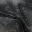LOUIS VUITTON Monogram Eclipse Keepall Bandouliere 55 Boston Bag LV Auth 188879V-16