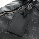 LOUIS VUITTON Monogram Eclipse Keepall Bandouliere 55 Boston Bag LV Auth 188879V-19