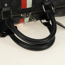 LOUIS VUITTON Monogram Eclipse Keepall Bandouliere 55 Boston Bag LV Auth 188879V-7