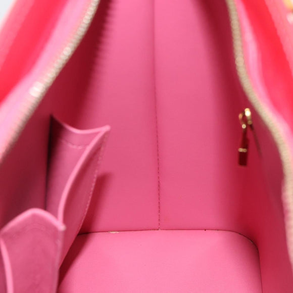 LOUIS VUITTON Monogram Vernis Houston Hand Bag Fran Boise M9135F LV Auth 188881A