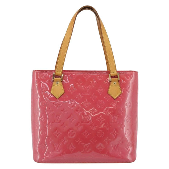 LOUIS VUITTON Monogram Vernis Houston Hand Bag Fran Boise M9135F LV Auth 188881A
