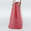 LOUIS VUITTON Monogram Vernis Houston Hand Bag Fran Boise M9135F LV Auth 188881A-4